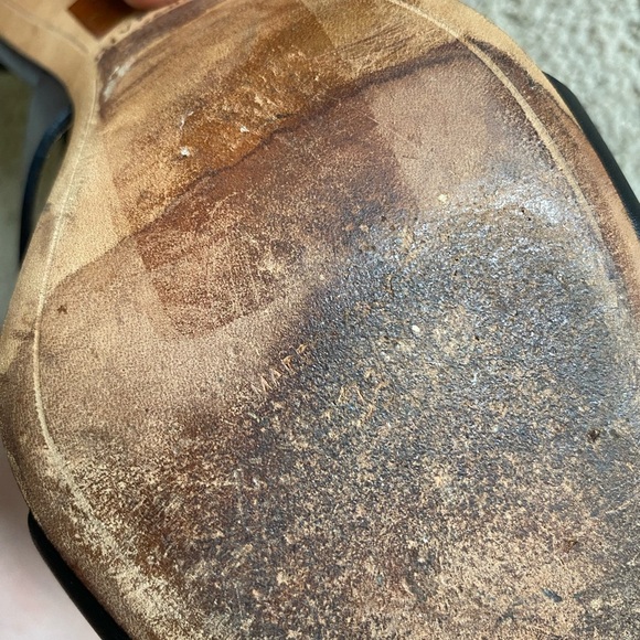 Authentic Givenchy caged woven leather high heels black edgy - Picture 7 of 7